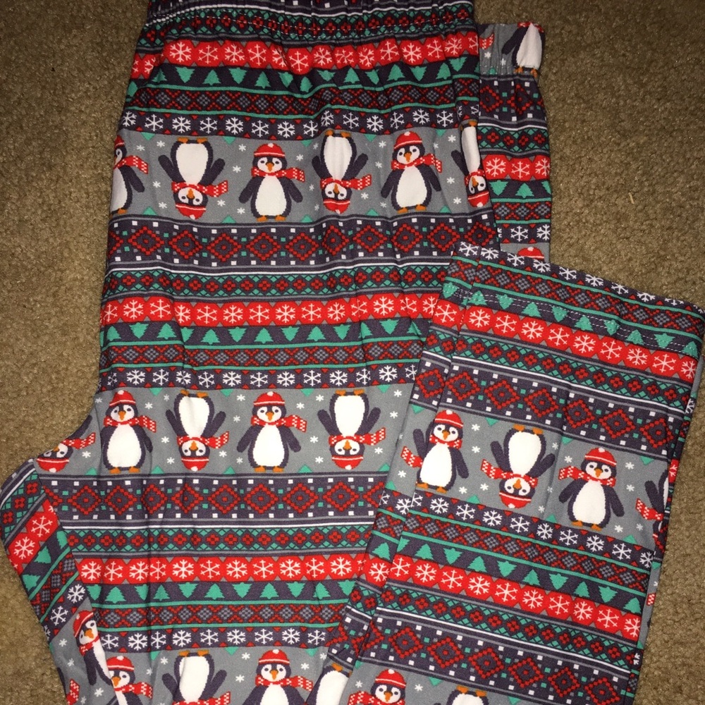COPY - Christmas leggings size Large
